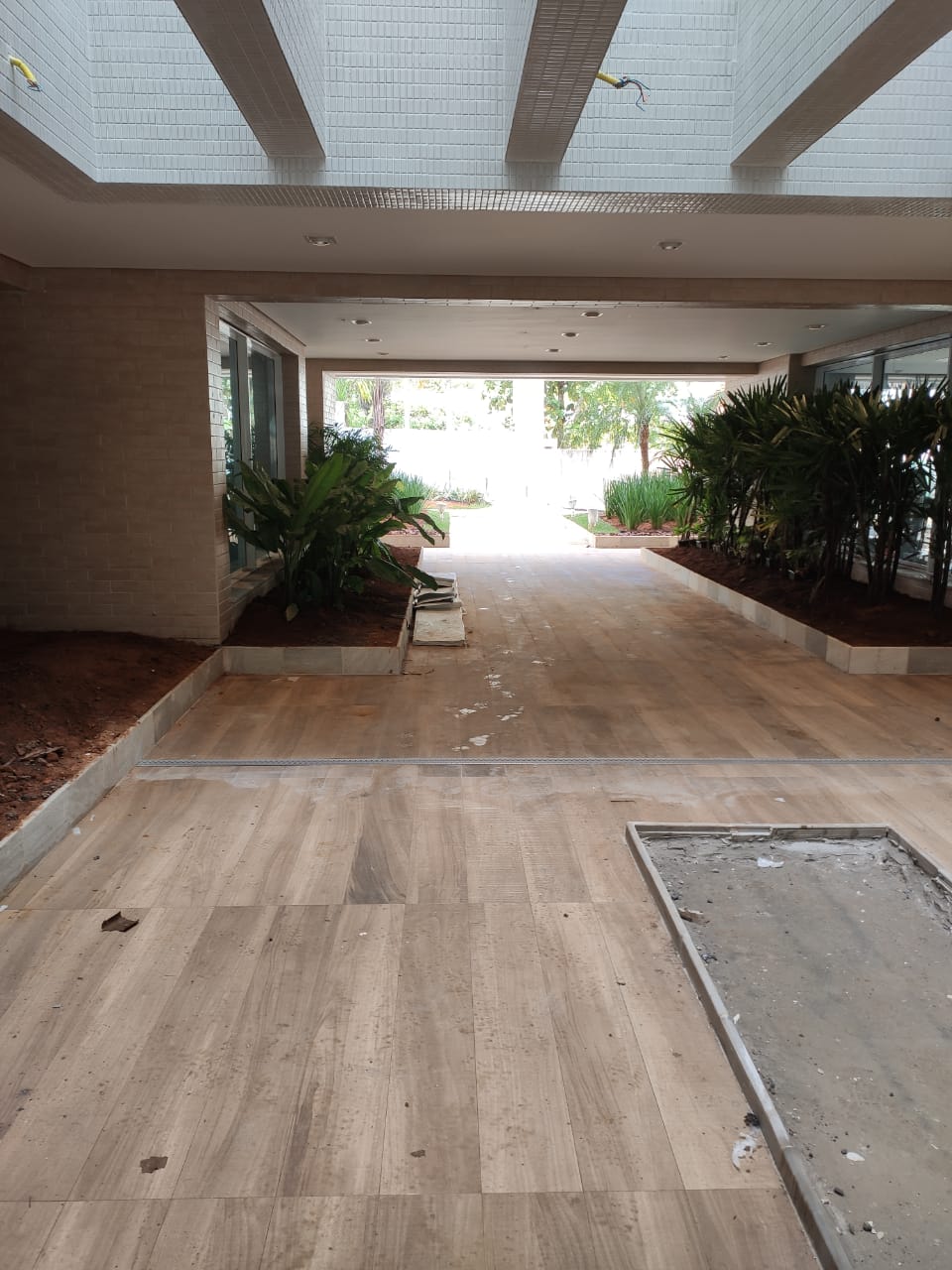 Projeto de construção comercial